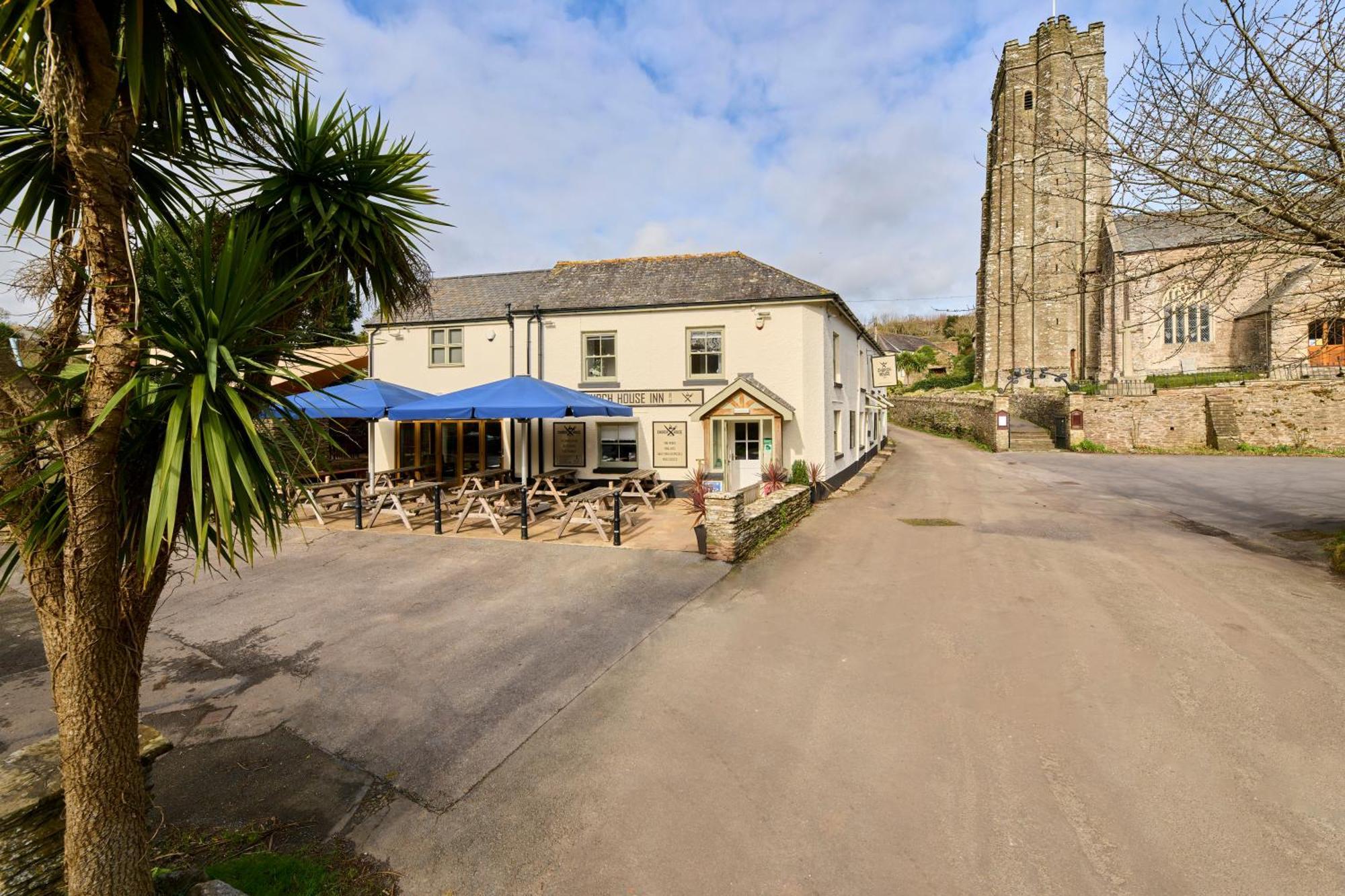 Church House Inn, Stokenham 金斯布里奇 外观 照片